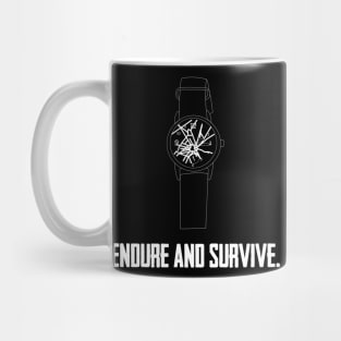 Endure and Survive (White) Mug